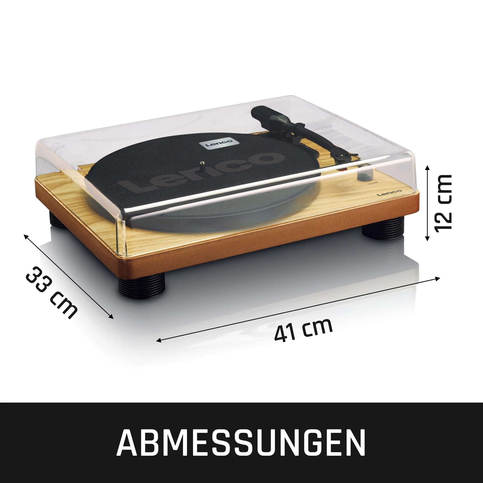 LENCO LS-50WD - Platenspeler mét ingebouwde speakers USB Encoding - Image 11