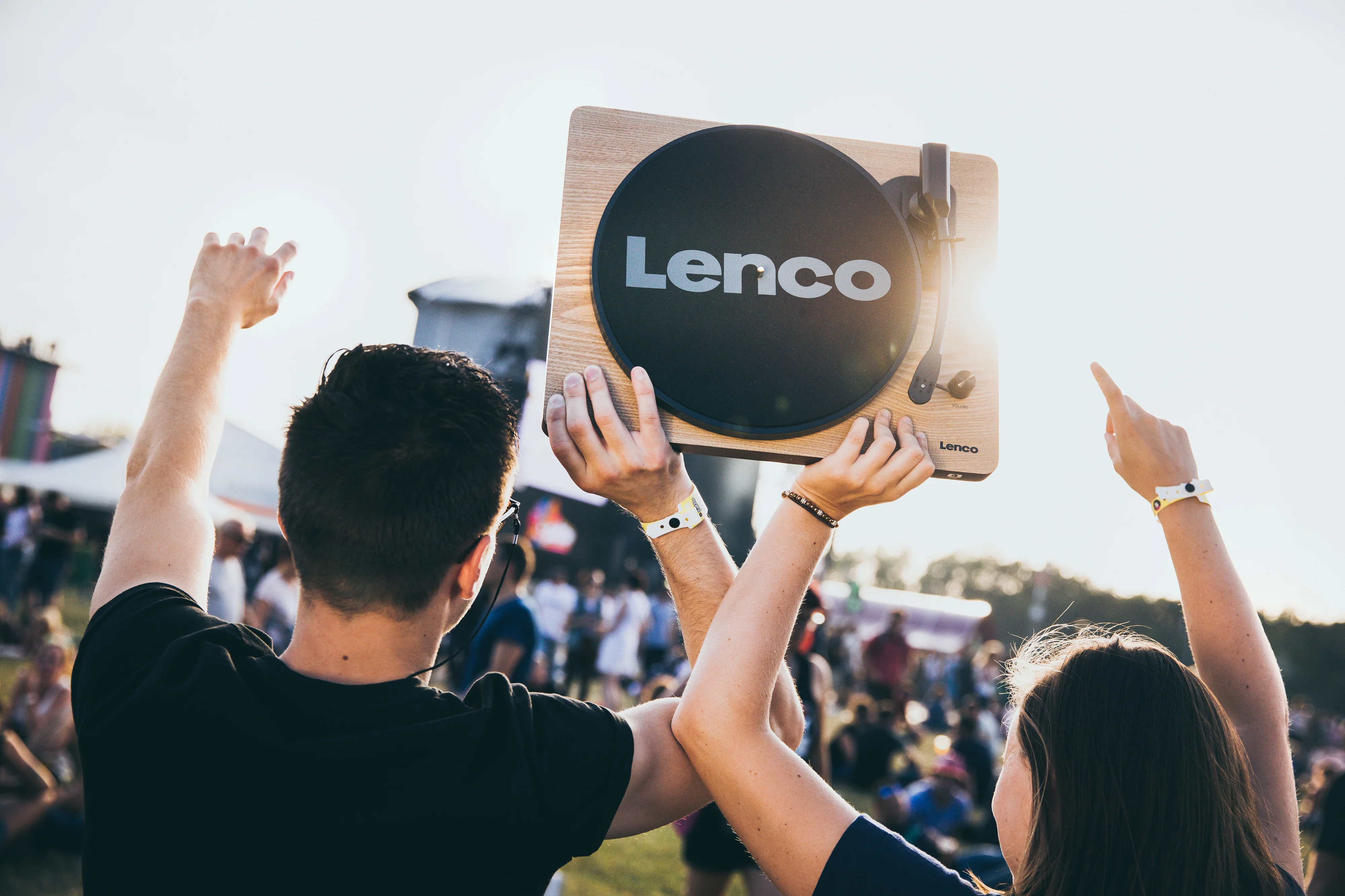 LENCO LS-50WD - Platenspeler mét ingebouwde speakers USB Encoding - Image 20