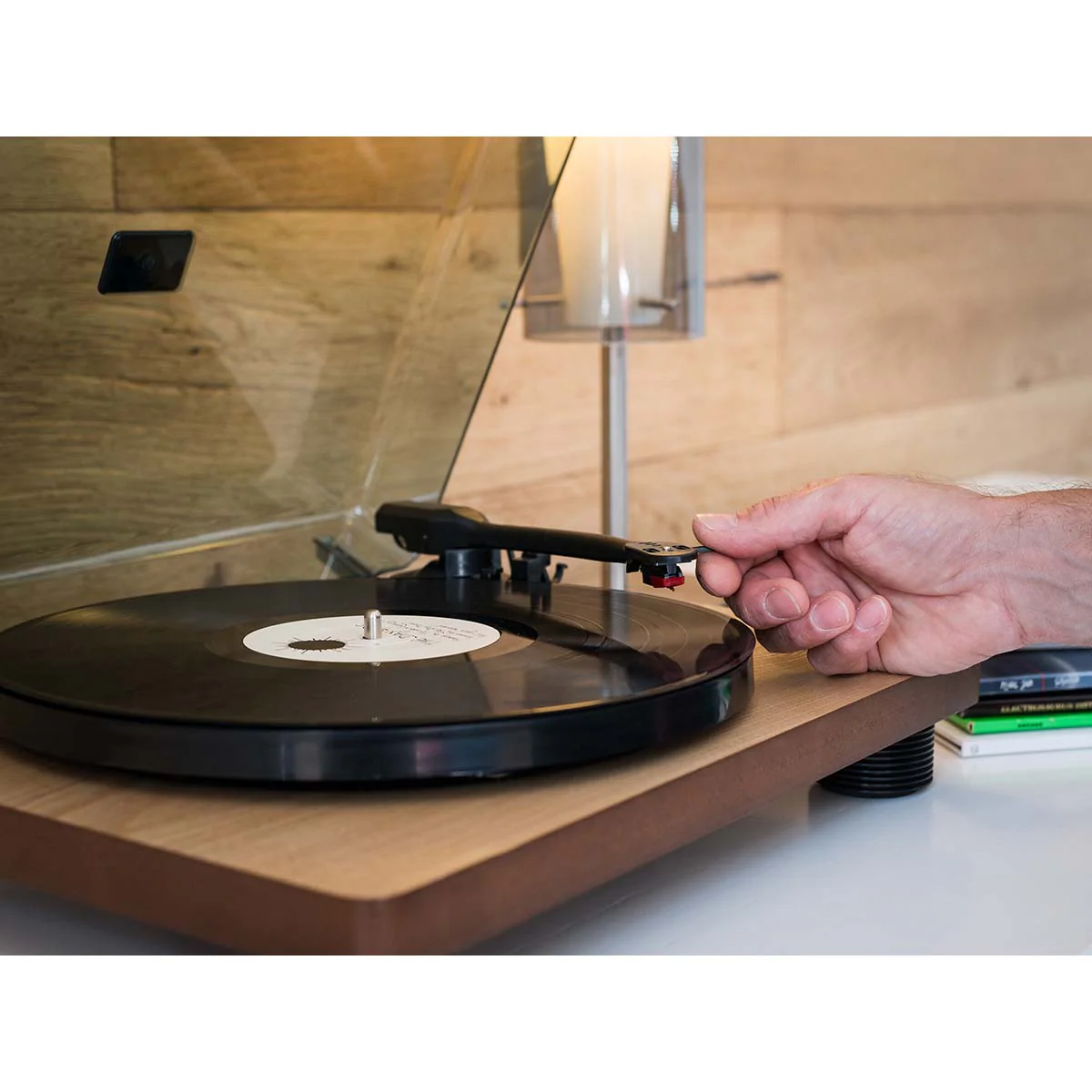 LENCO LS-50WD - Platenspeler mét ingebouwde speakers USB Encoding - Image 8