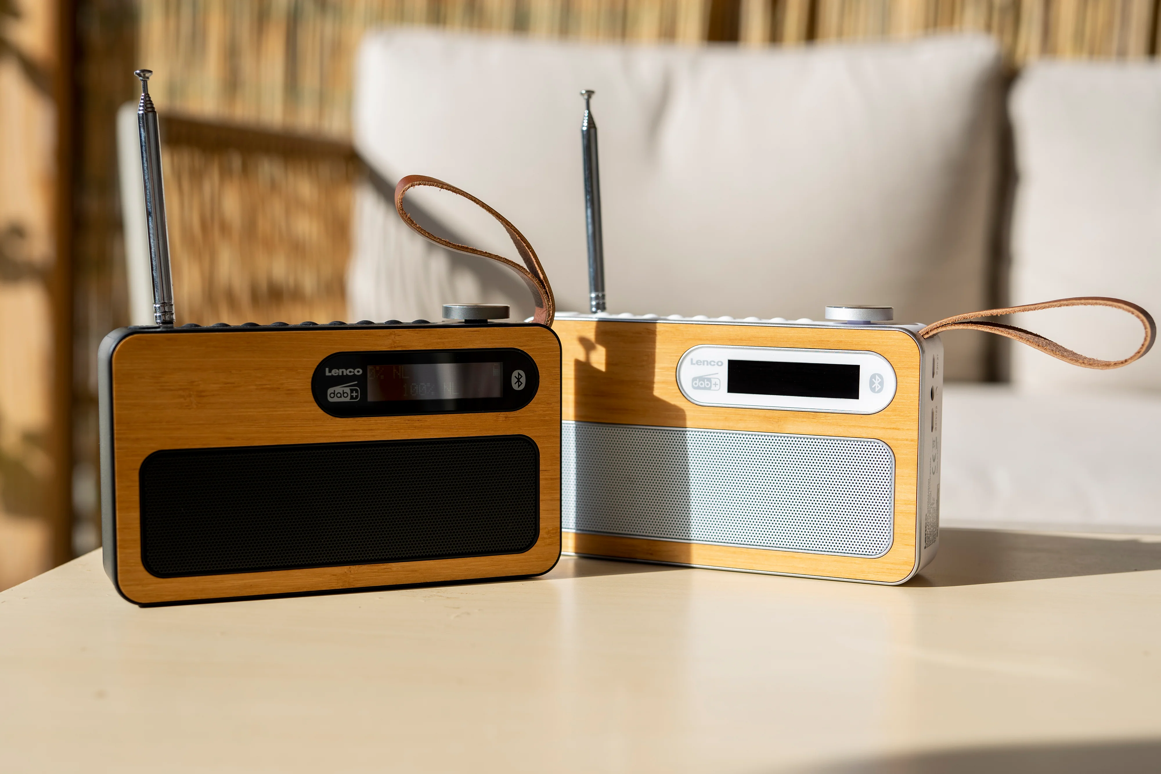 LENCO PDR-040BAMBOO BK - DAB+/FM radio Bluetooth®- Bamboo - Zwart - Image 10