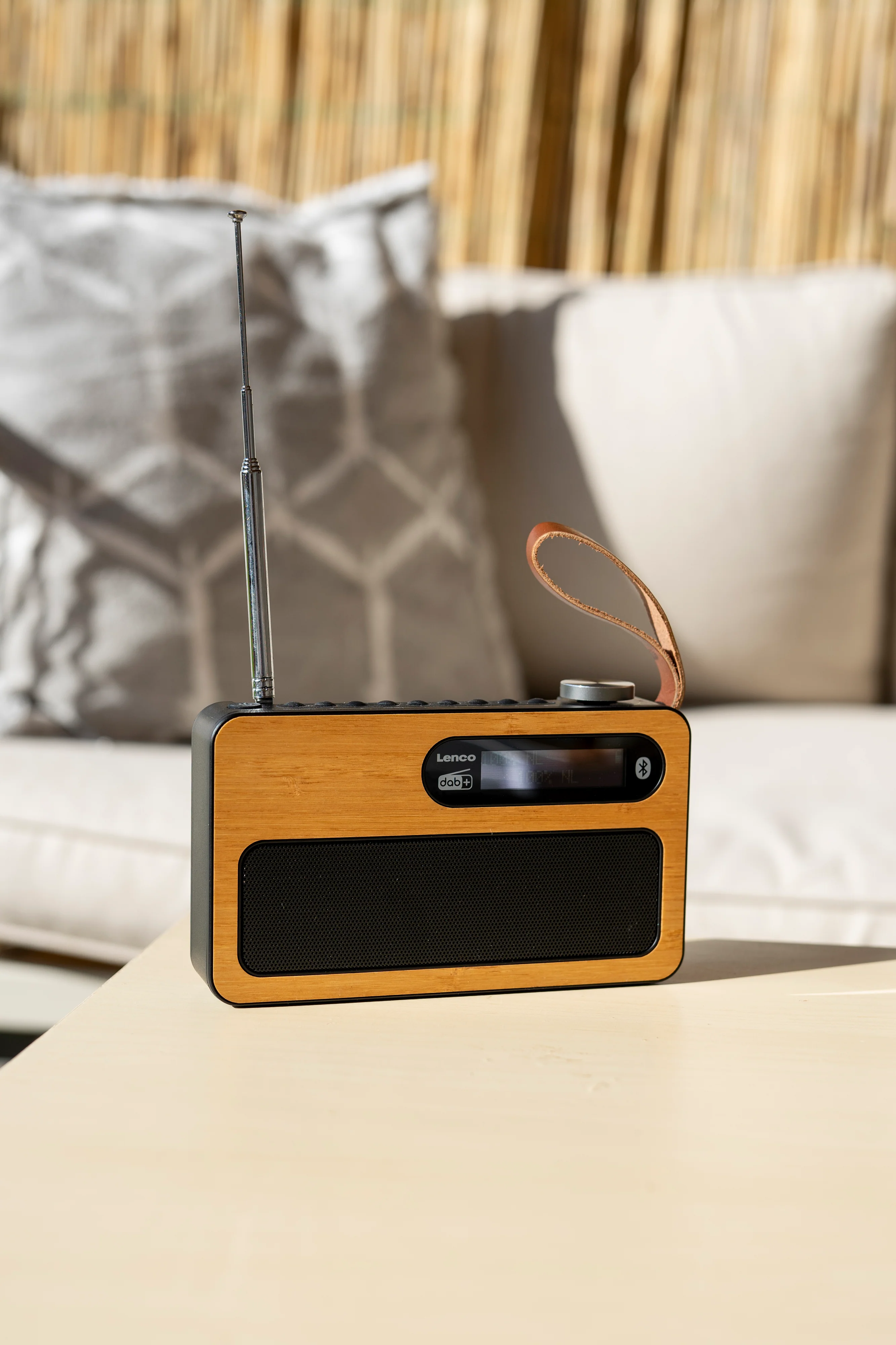 LENCO PDR-040BAMBOO BK - DAB+/FM radio Bluetooth®- Bamboo - Zwart - Image 16