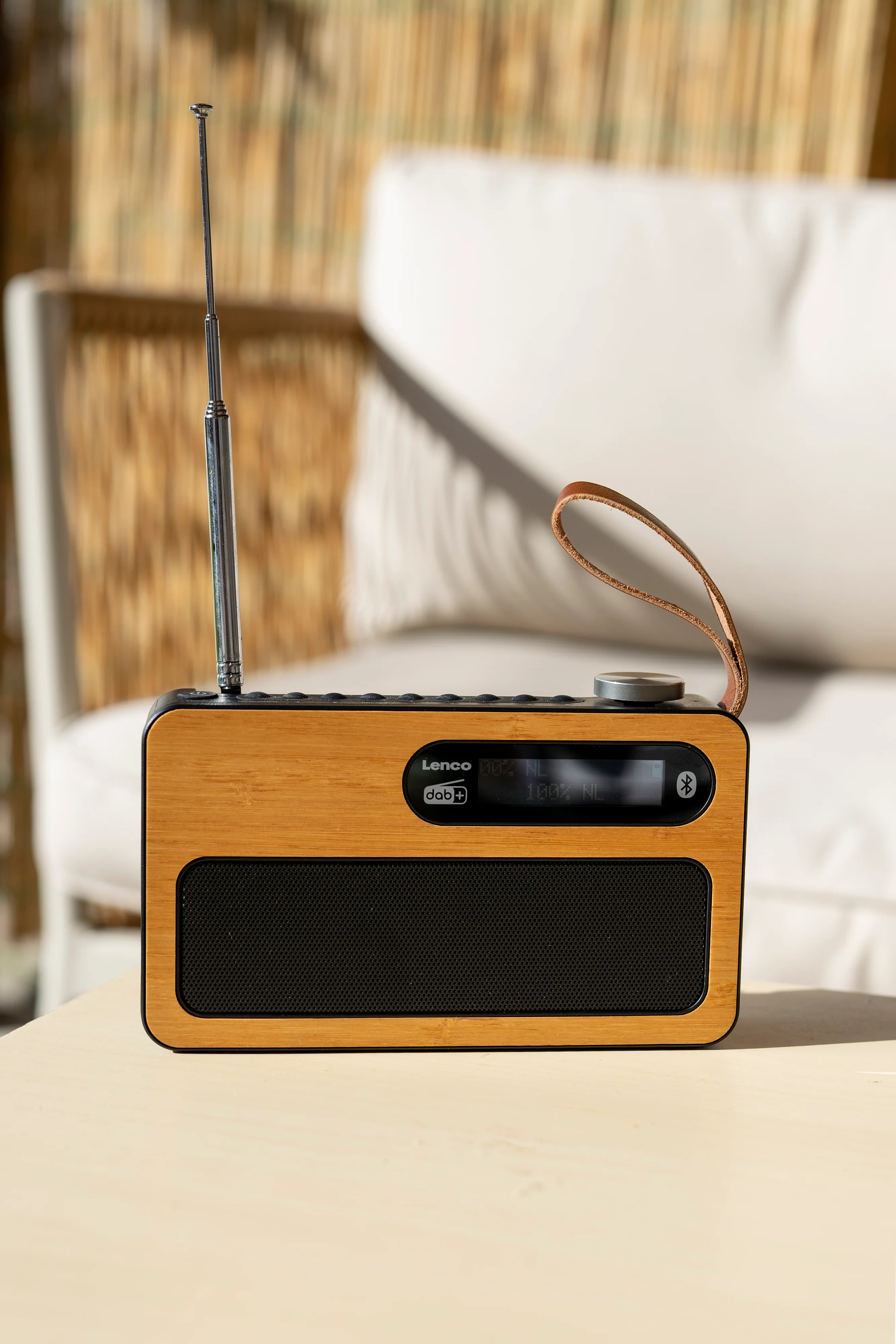 LENCO PDR-040BAMBOO BK - DAB+/FM radio Bluetooth®- Bamboo - Zwart - Image 17