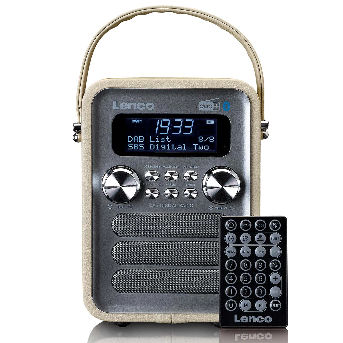 LENCO PDR-051BKSI - Draagbare DAB+ FM Radio met Bluetooth® en AUX-ingang, oplaadbare batterij - Zwart - Image 20