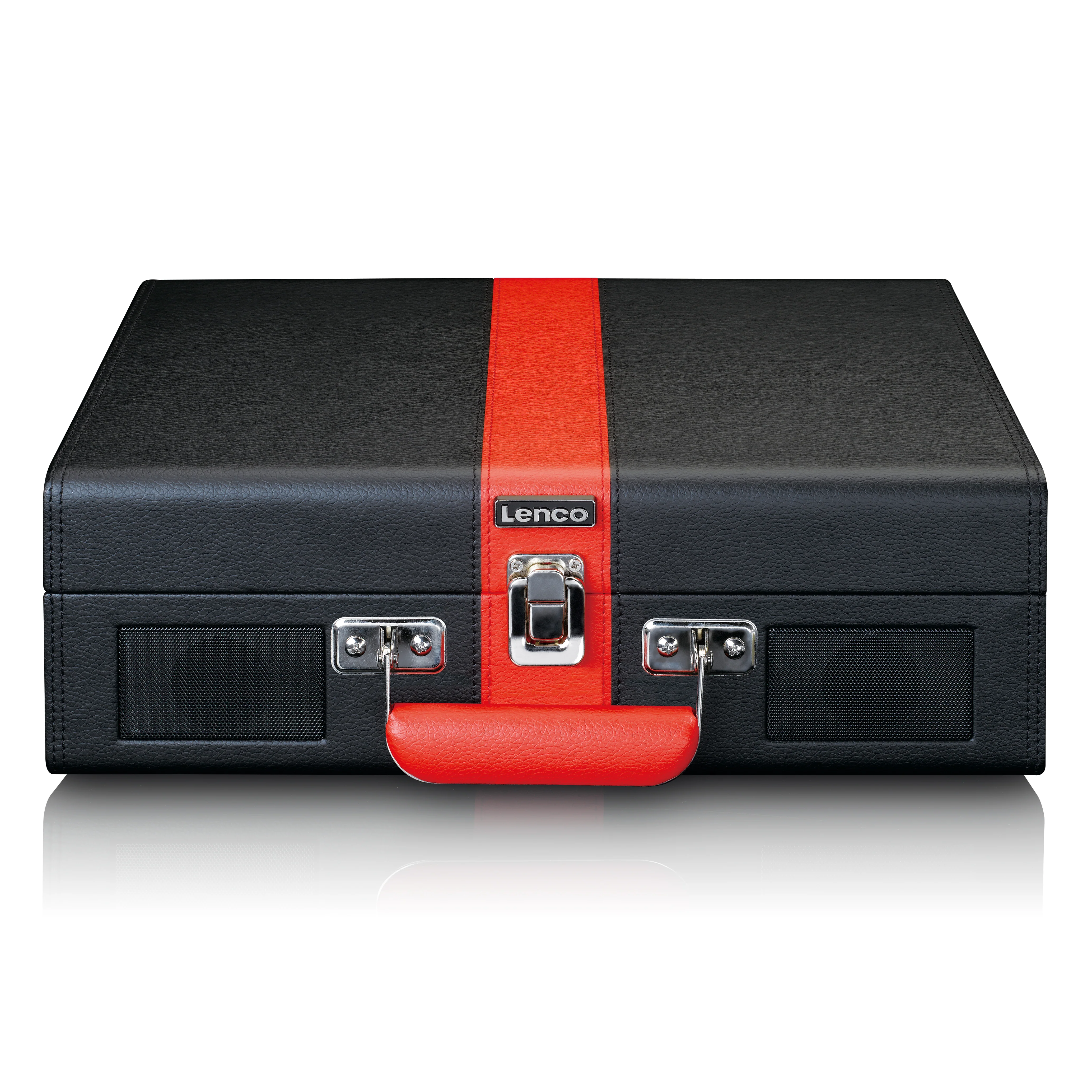 CLASSIC PHONO TT-110BKRD - Platenspeler met Bluetooth® ontvangst en ingebouwde speakers - Zwart Rood - Image 3