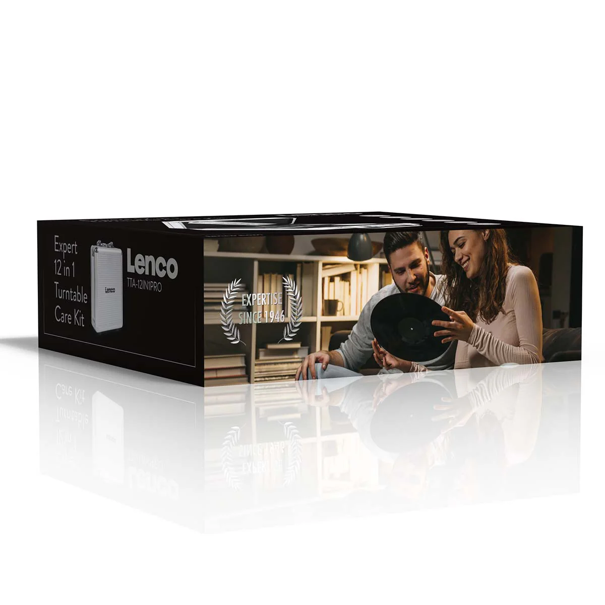 LENCO TTA-12IN1PRO - Professionele 12-in-1 set met platenspeler accessoires en luxe LP schoonmaakset - Zilver - Image 28