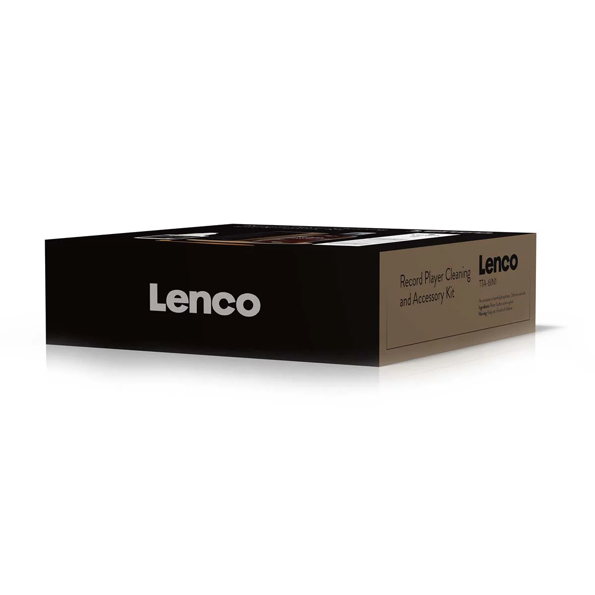 LENCO TTA-6IN1 - 6-in-1 platenspeler accessoireset en luxe LP schoonmaakset - Premium hout - Image 10